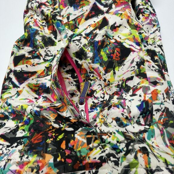 Spyder Light Jacket Splatter Multi Color White Black Pink Green Girl's Size  XXL - Picture 4 of 16